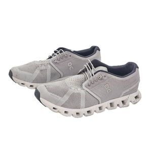 On Cloud 5 Glacier White Men’s Running Shoes Size 8 Lightweight Cushioned Preown